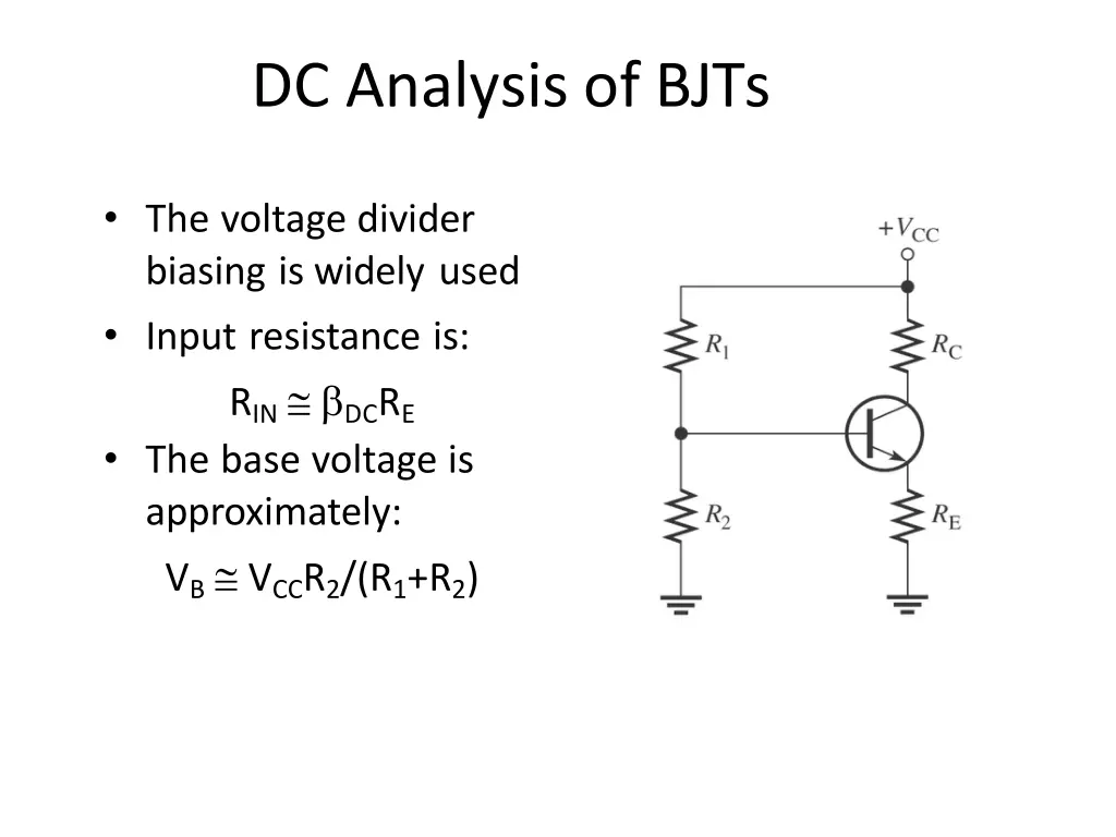 dc analysis of bjts 2