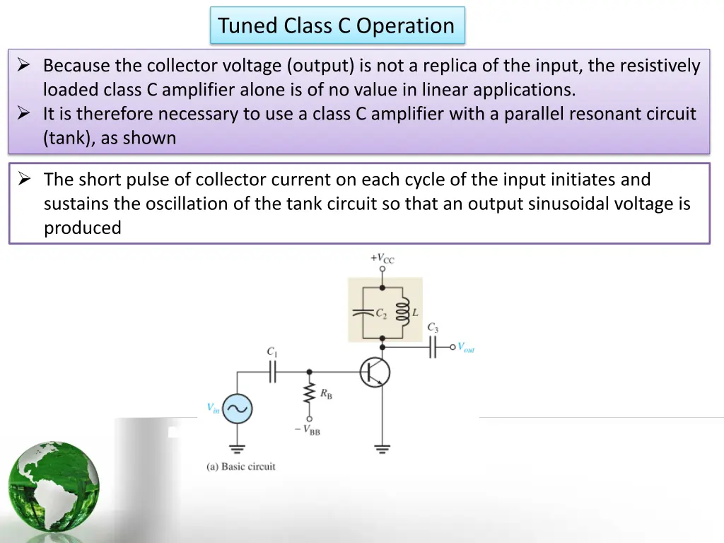 tuned class c operation