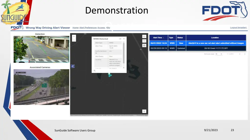 demonstration