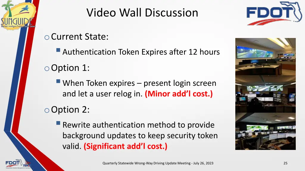 video wall discussion