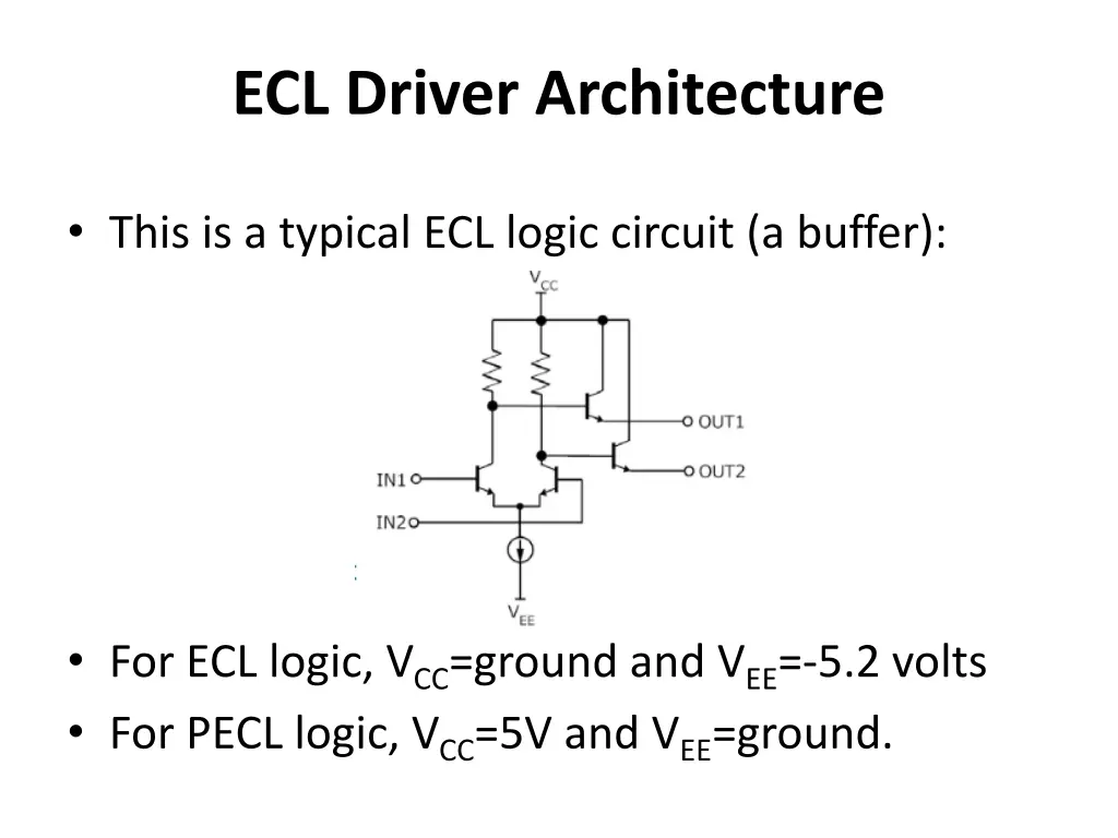ecl driver architecture