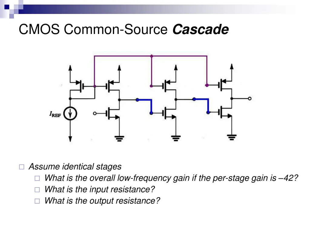 cmos common source cascade