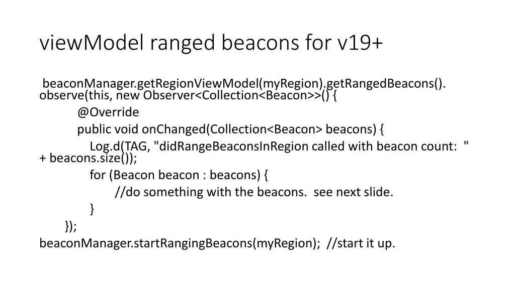 viewmodel ranged beacons for v19