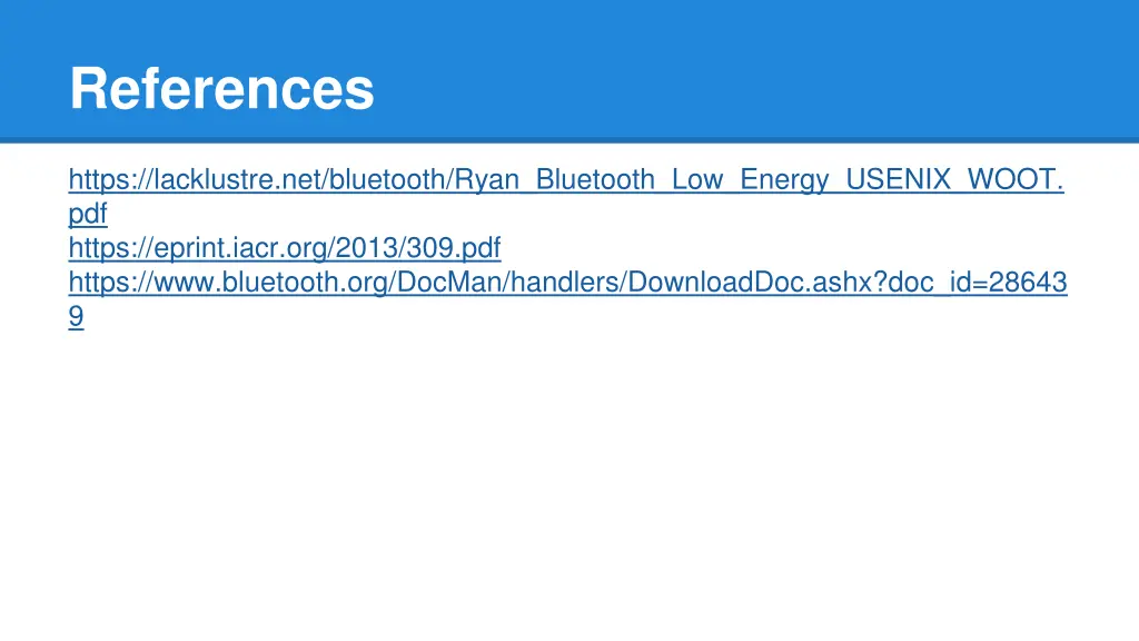 references