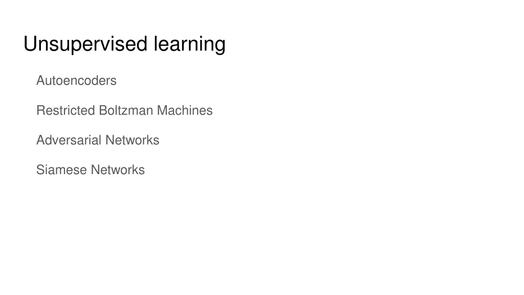 unsupervised learning 1