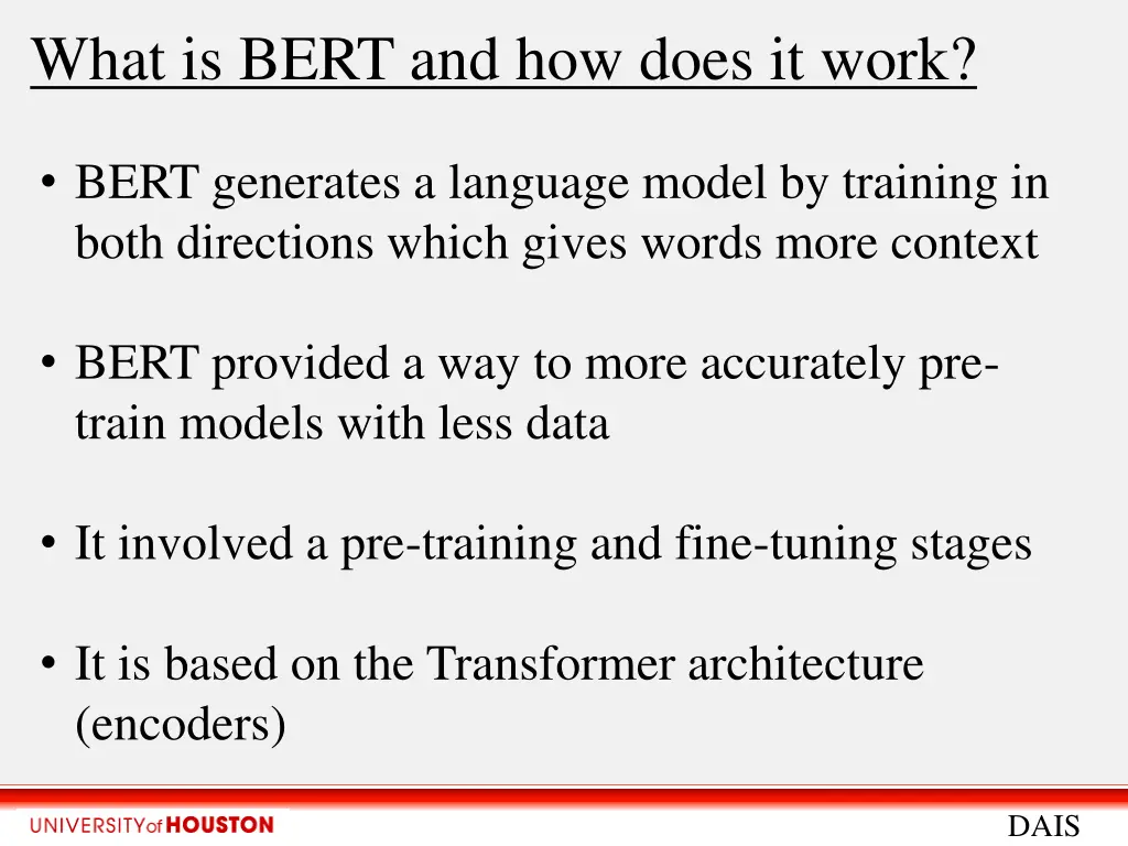 what is bert and how does it work