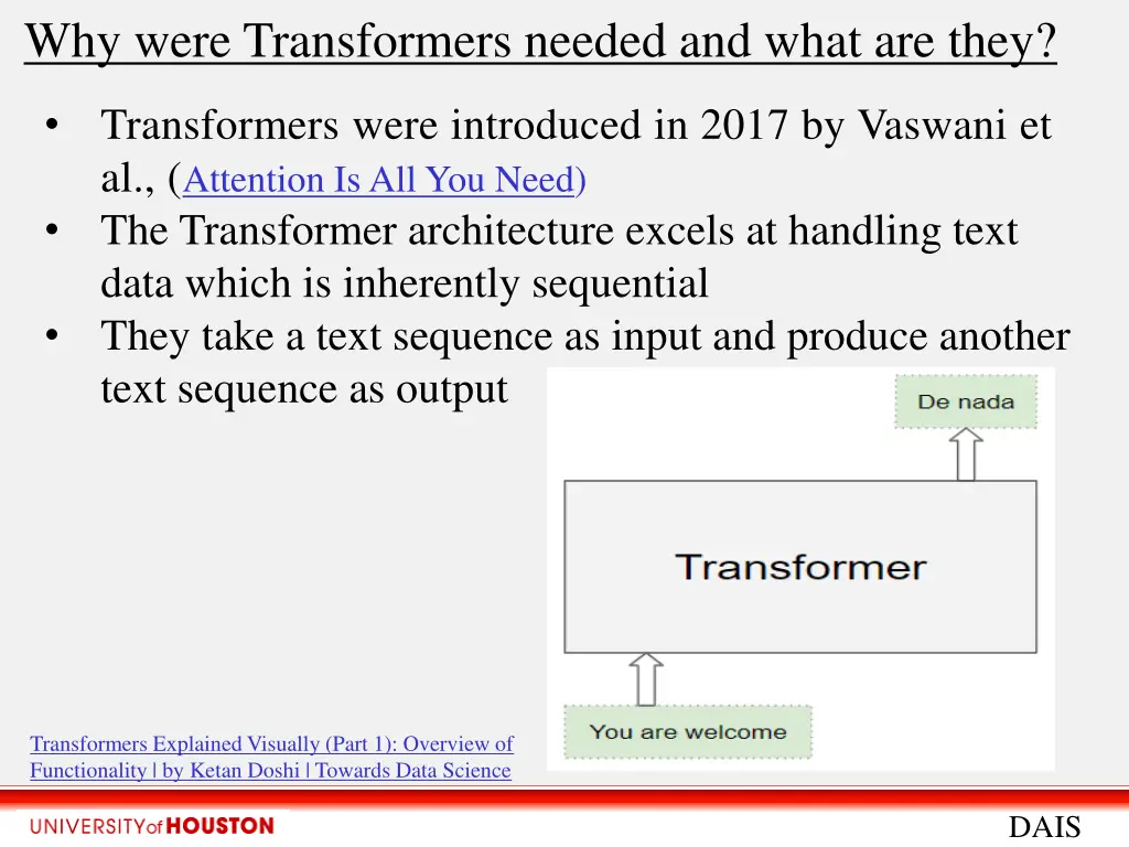 why were transformers needed and what are they 1