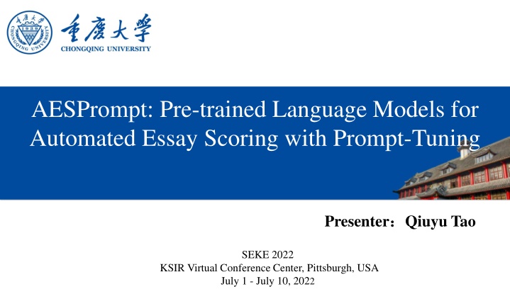 aesprompt pre trained language models