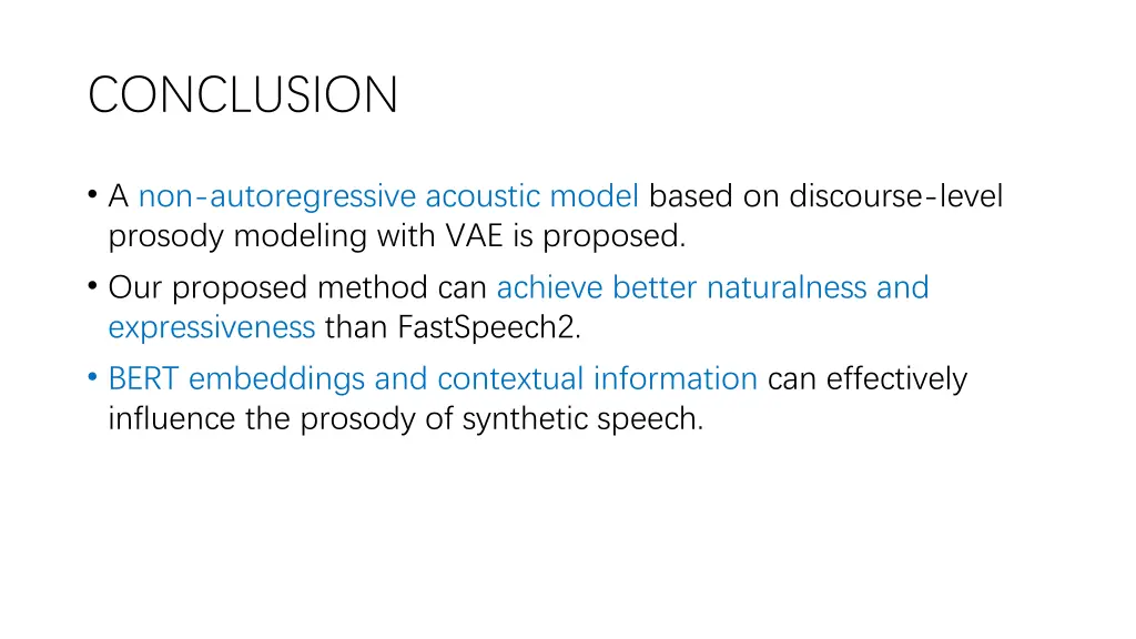conclusion