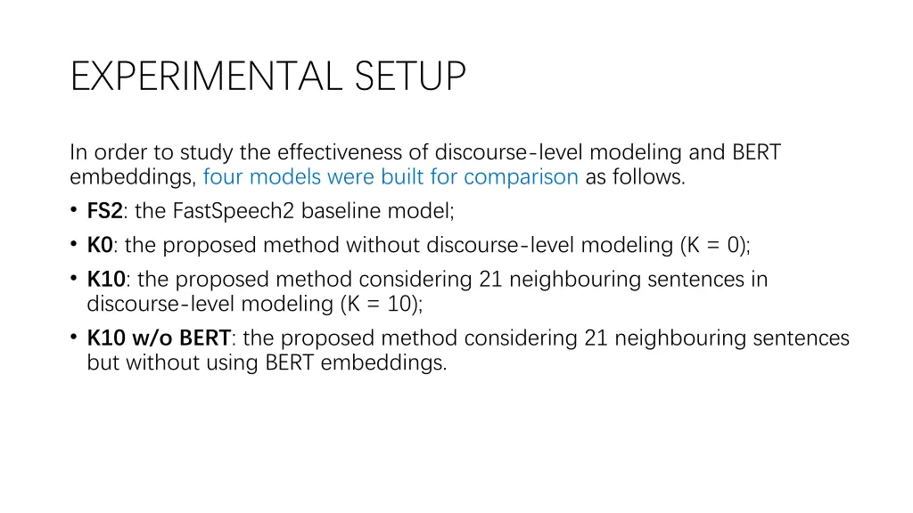 experimental setup 2