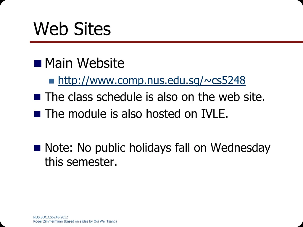web sites