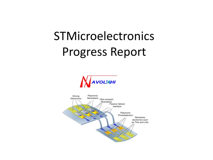 stmicroelectronics progress report
