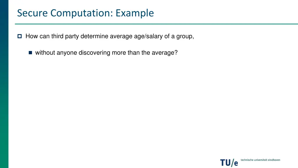 secure computation example