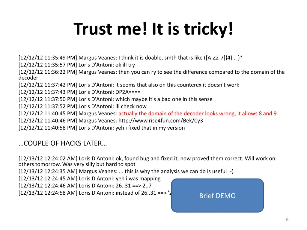 trust me it is tricky