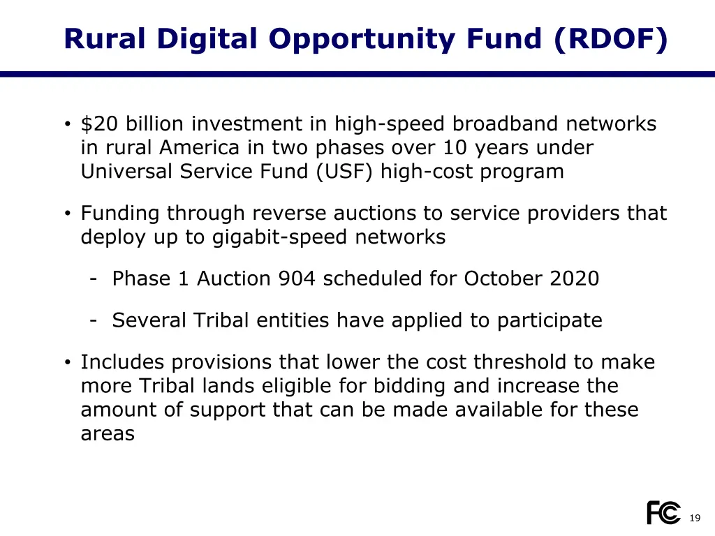 rural digital opportunity fund rdof