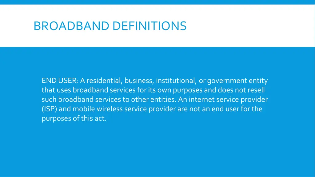 broadband definitions