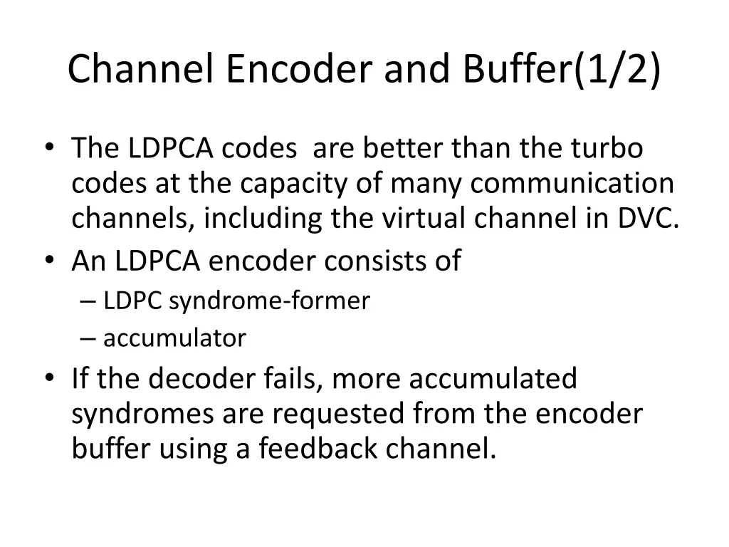 channel encoder and buffer 1 2