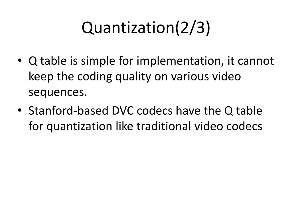 quantization 2 3