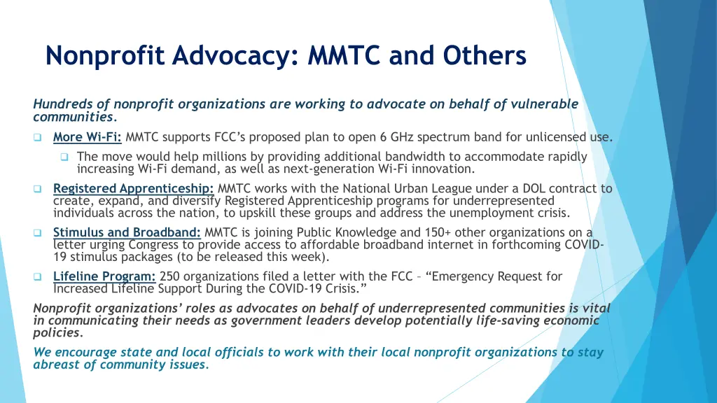 nonprofit advocacy mmtc and others 1