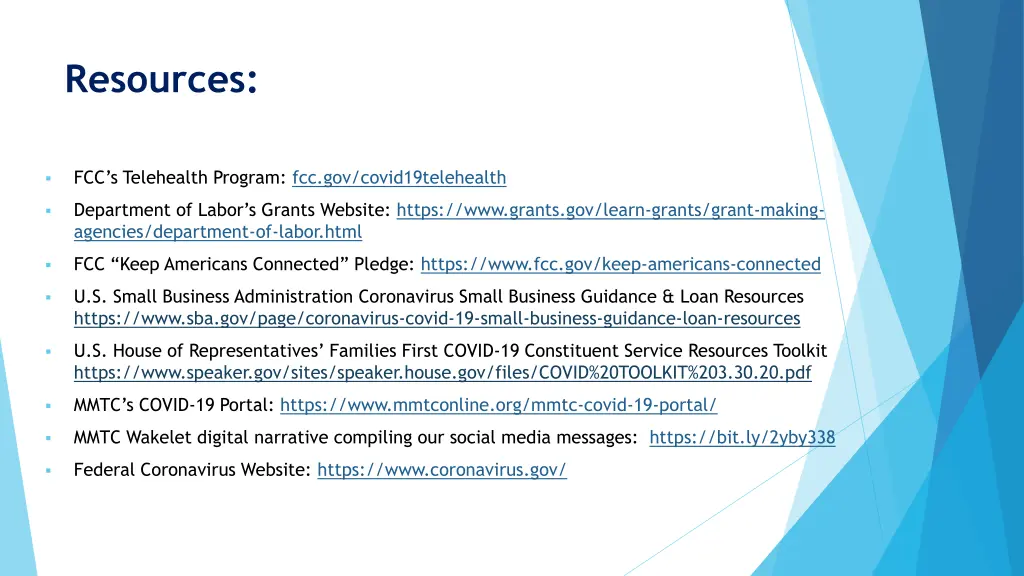 resources