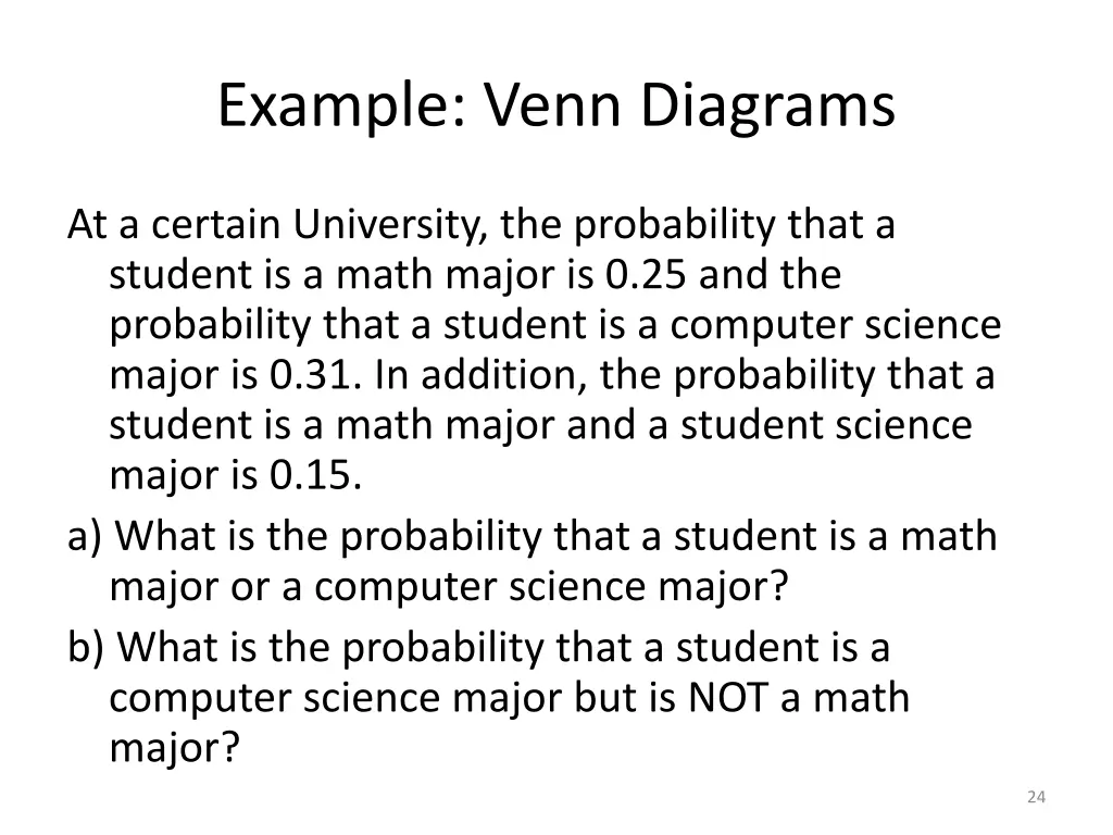 example venn diagrams