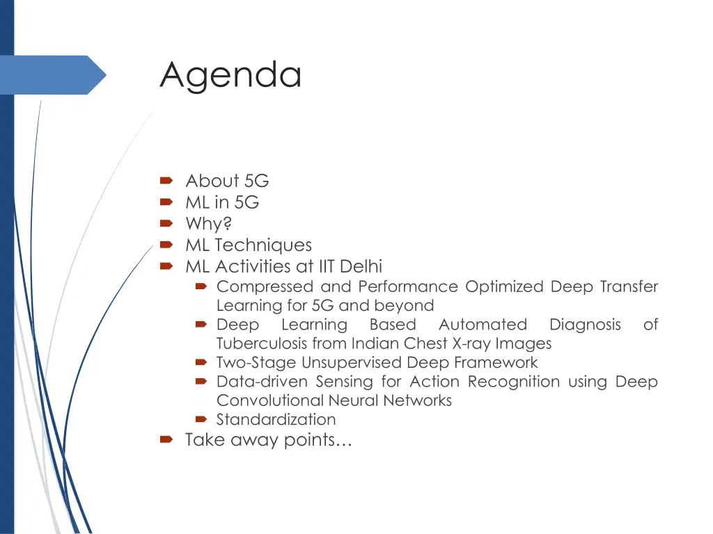 agenda