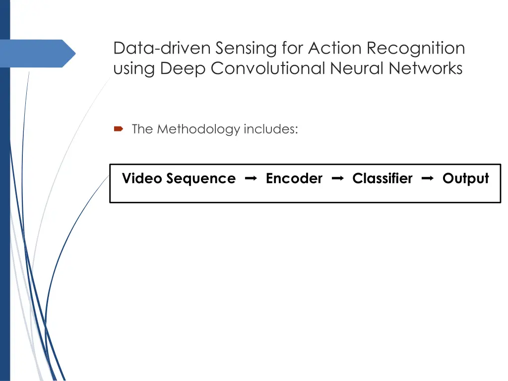 data driven sensing for action recognition using