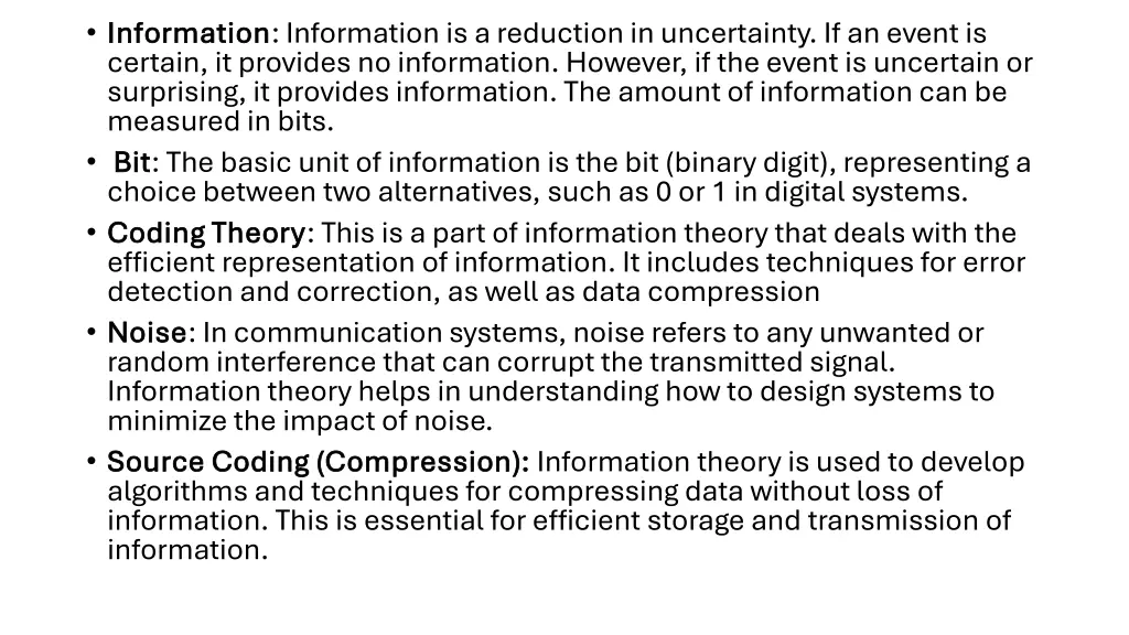 information information information