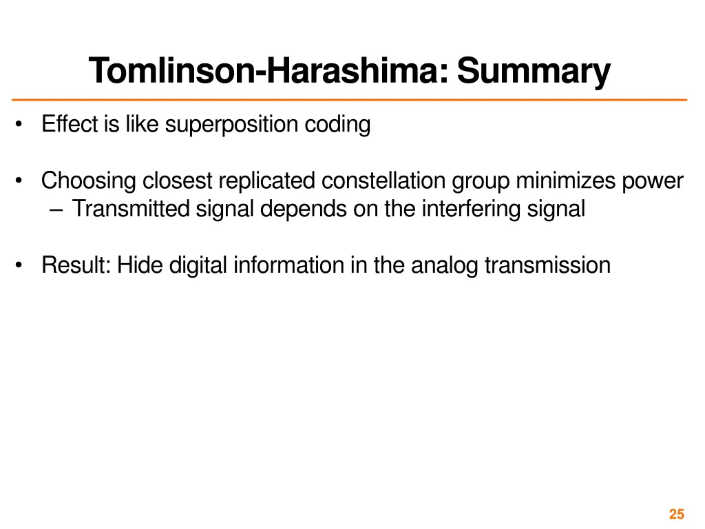 tomlinson harashima summary