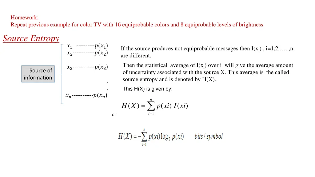 homework repeat previous example for color