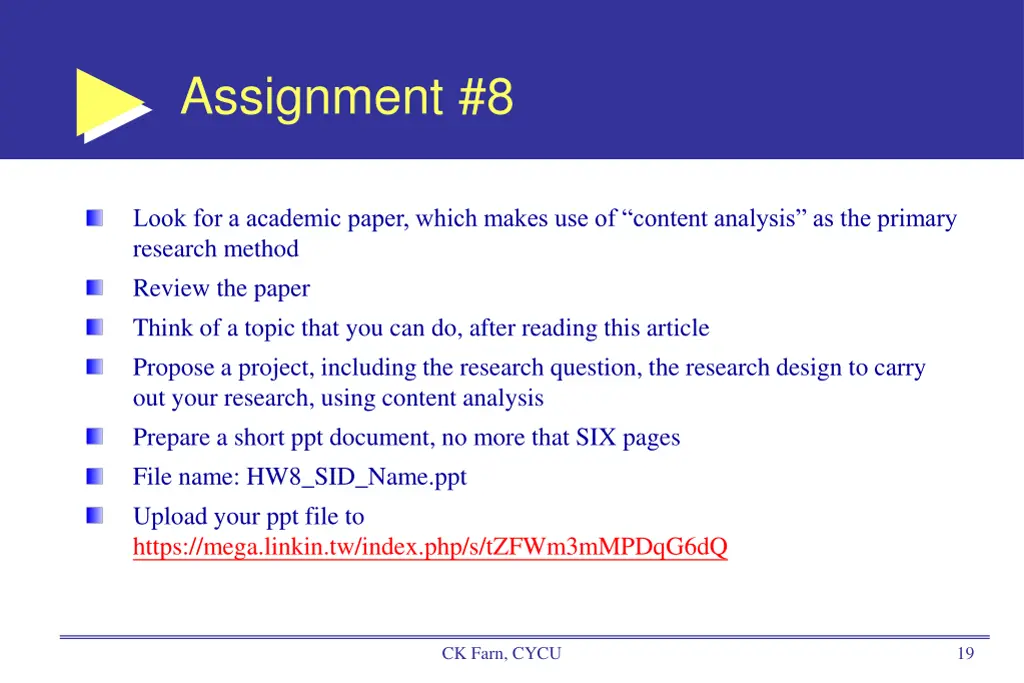 assignment 8