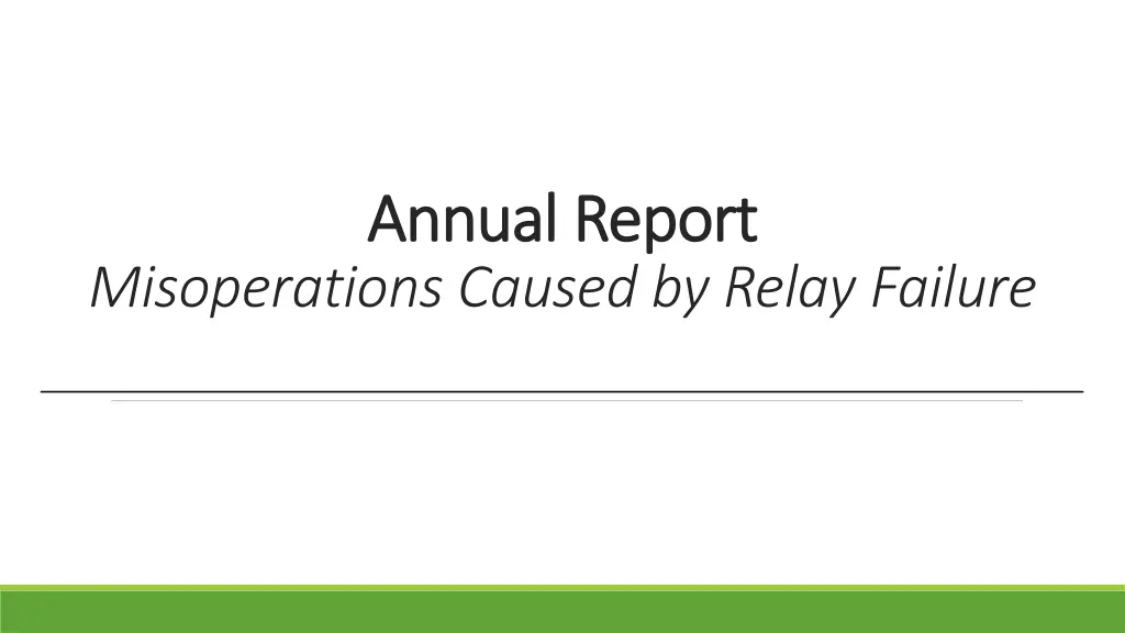 annual report annual report