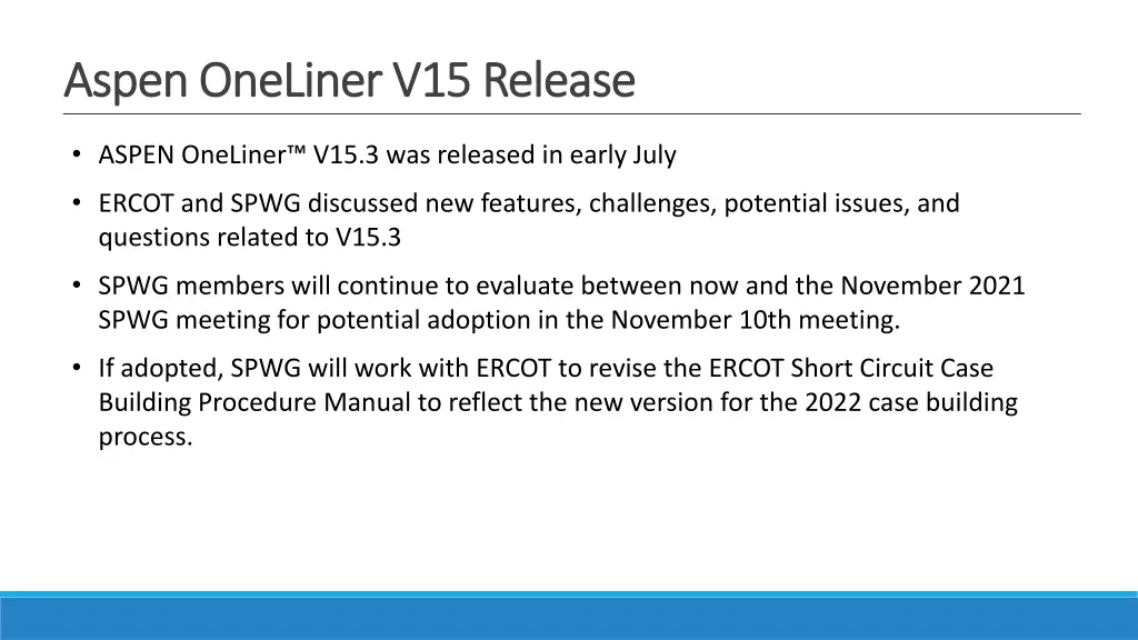 aspen aspen oneliner oneliner v15 release