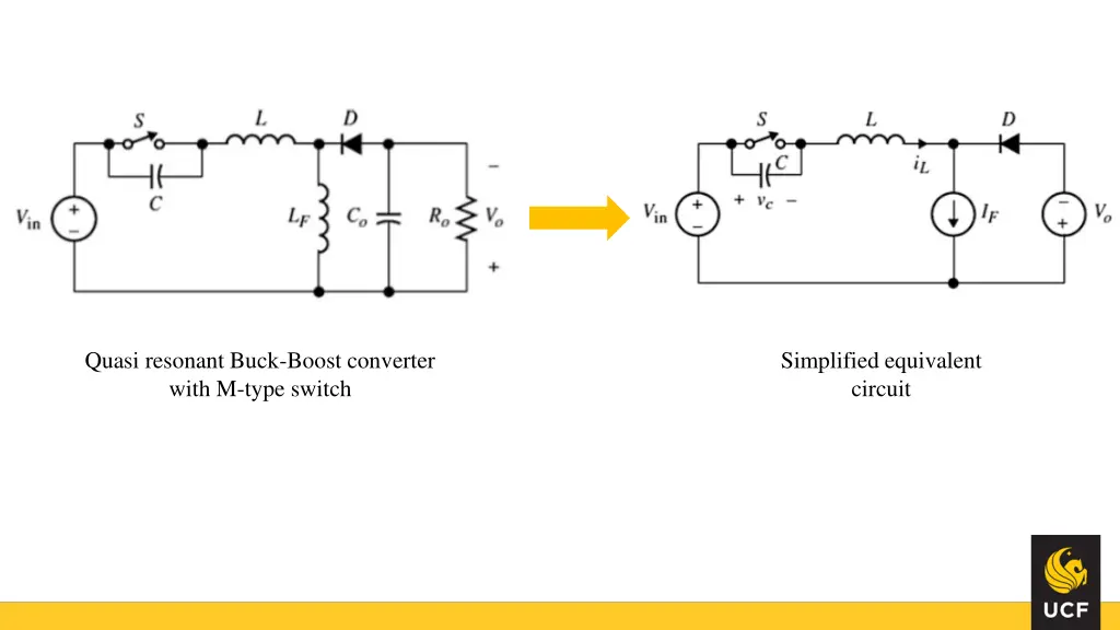 quasi resonant buck boost converter with m type
