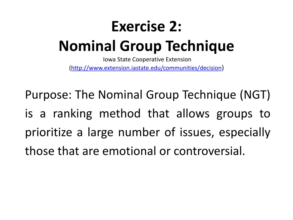 exercise 2