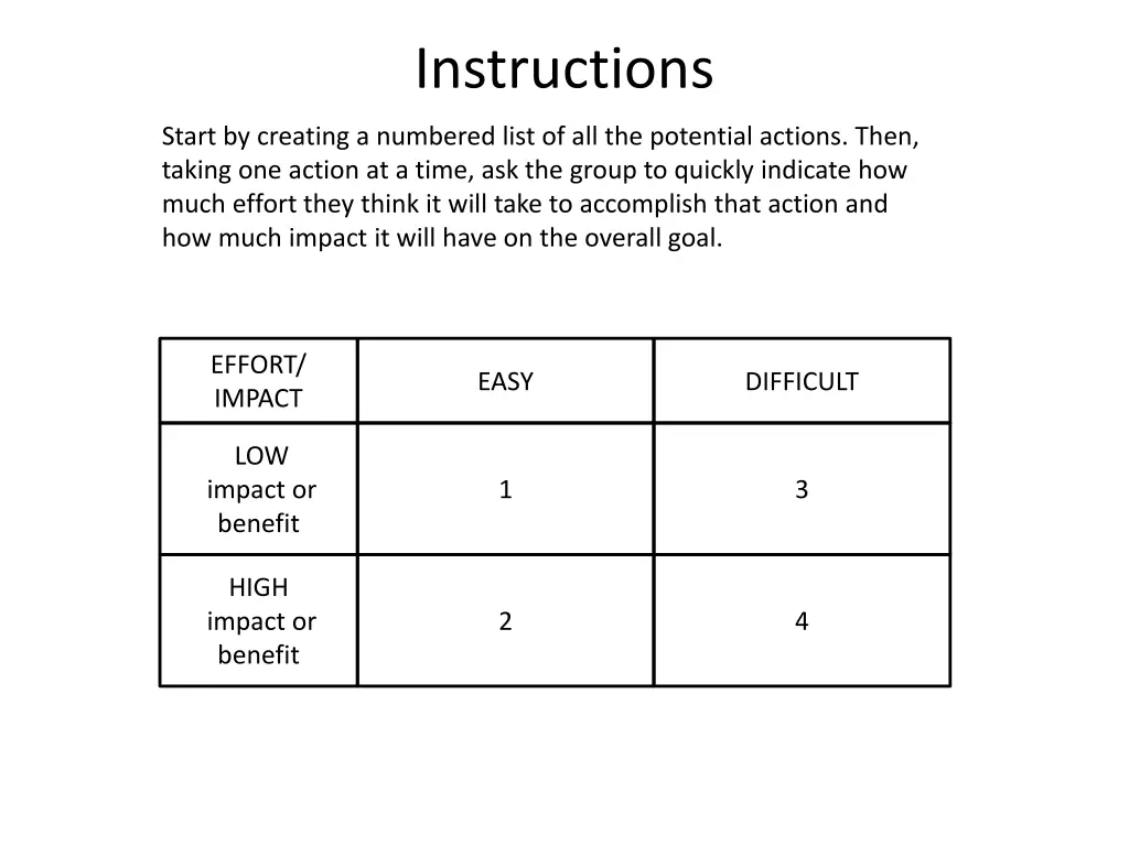 instructions 1