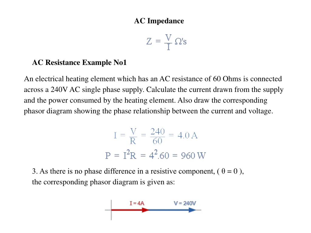ac impedance