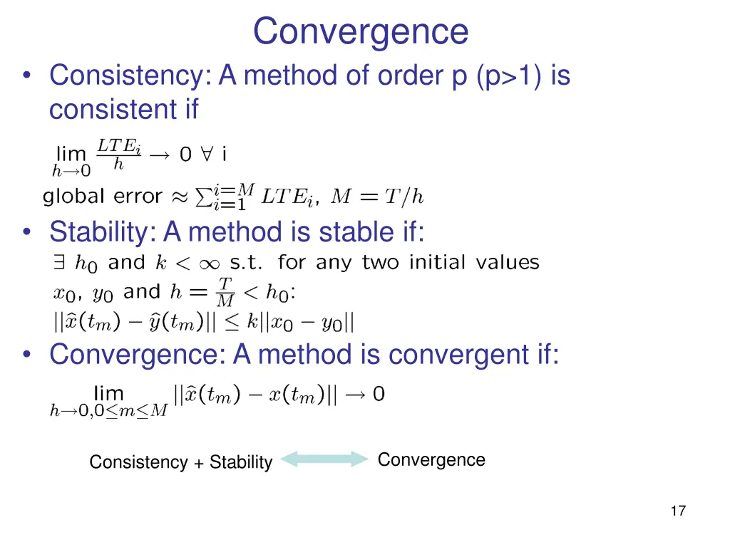 convergence