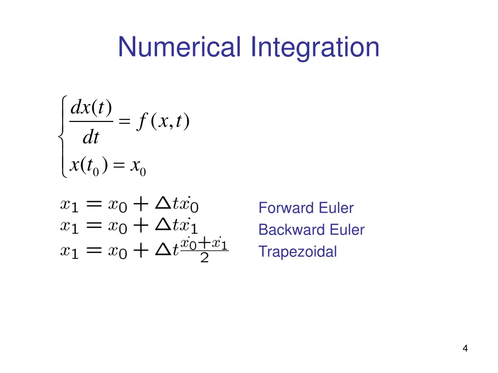 numerical integration
