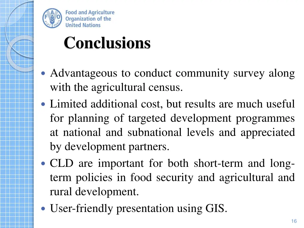conclusions