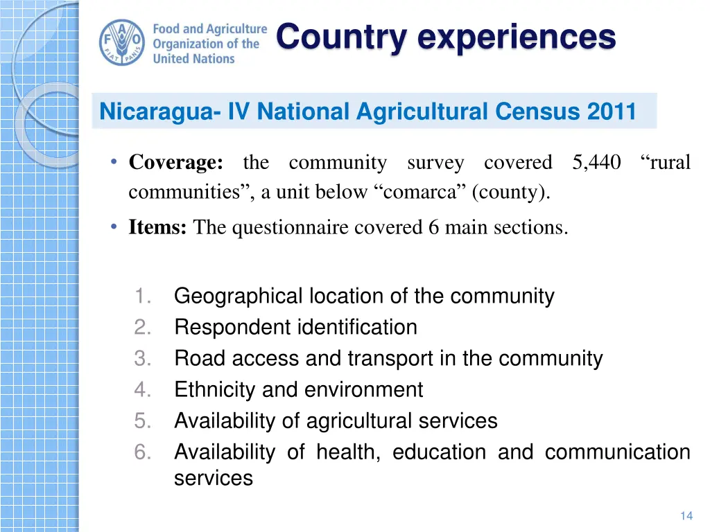 country experiences