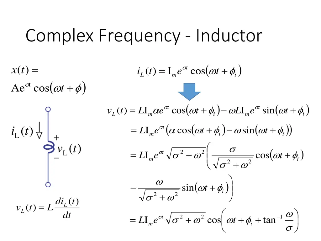 complex frequency inductor 1