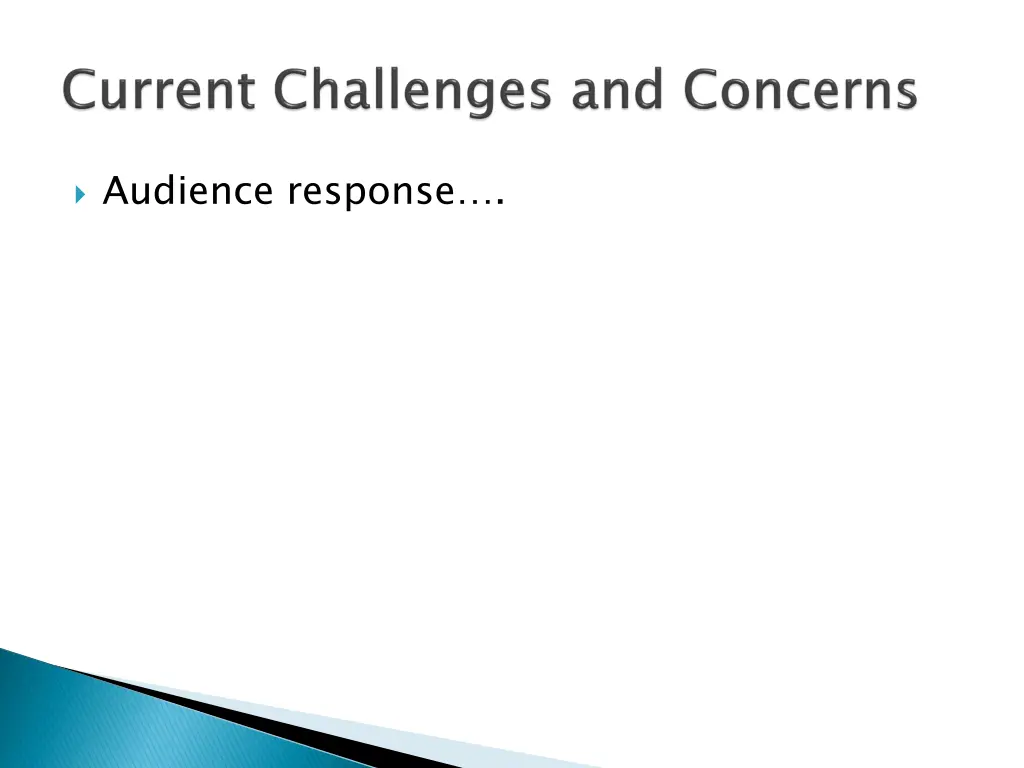 audience response