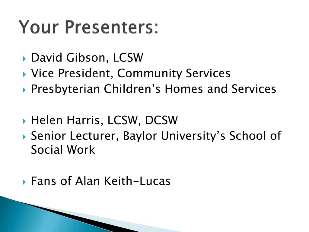 david gibson lcsw vice president community