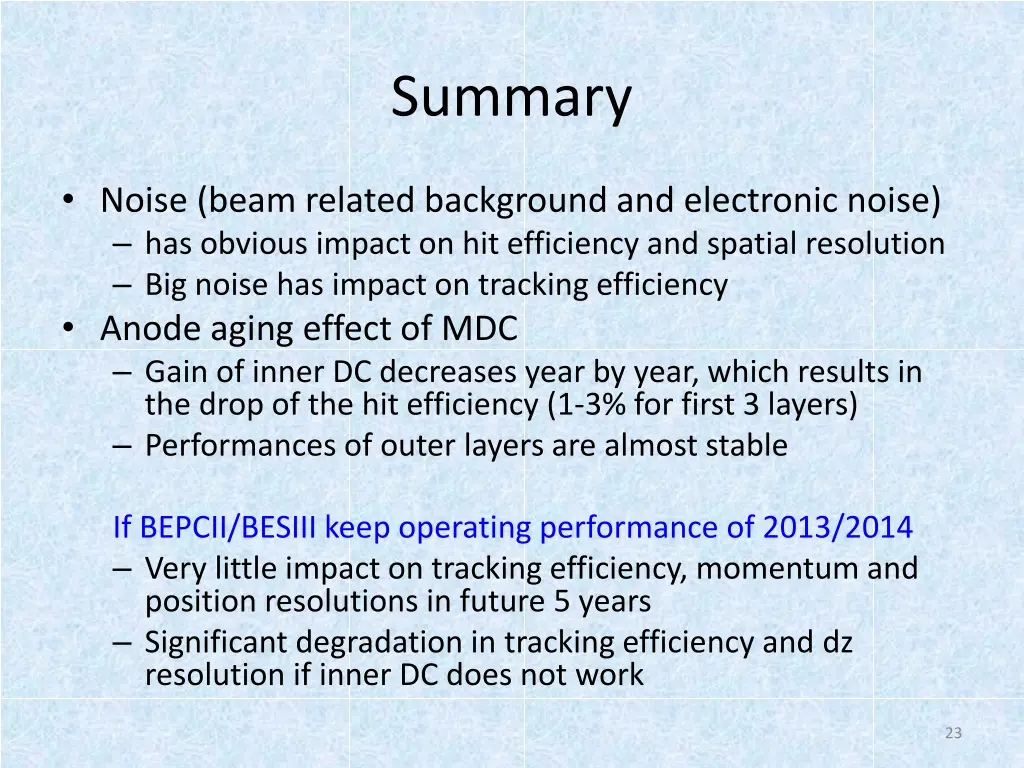 summary