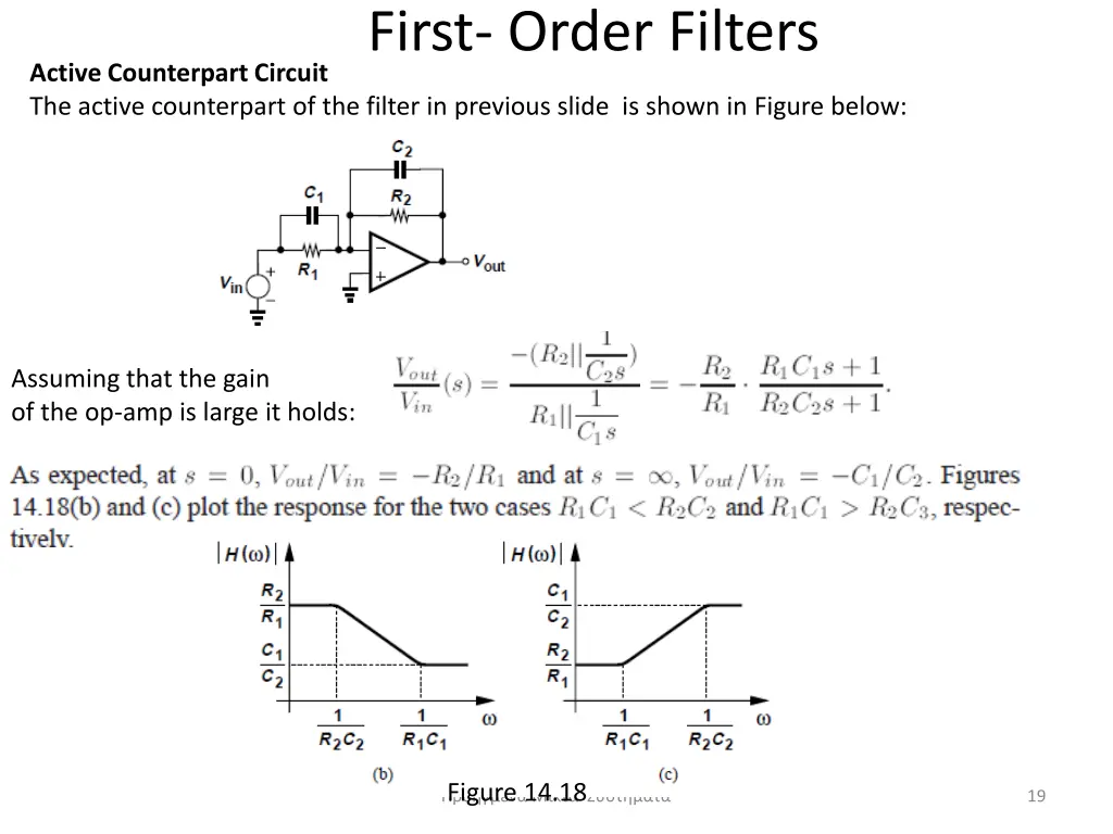 first order filters 3