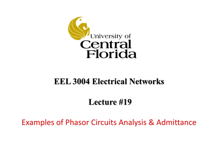 eel 3004 electrical networks