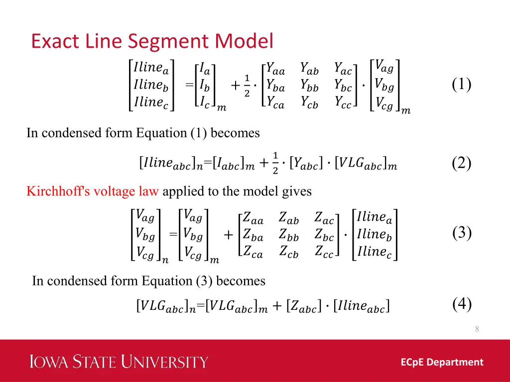exact line segment model 2
