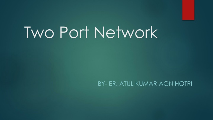 two port network