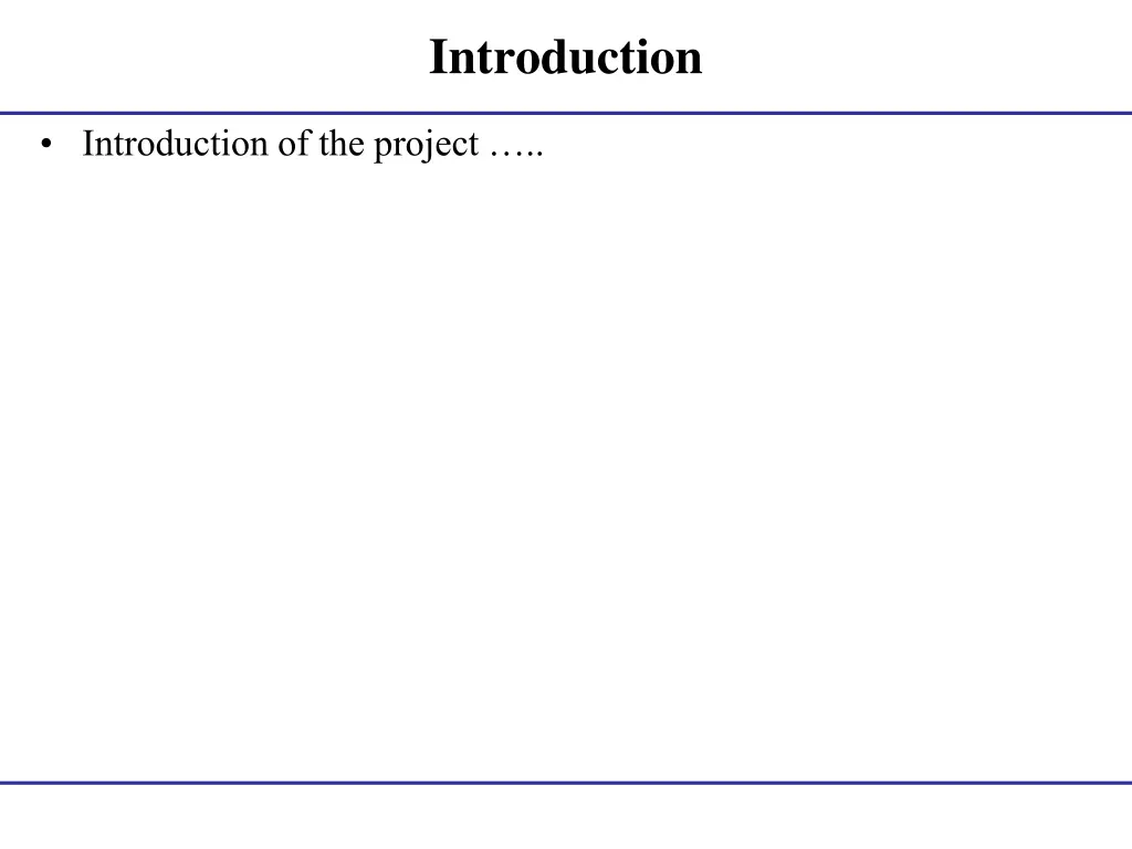 introduction